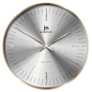 Christoffel Wanduhr Lowell 40 cm 00886C beige/silber