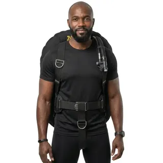 Xdeep Zeos 28 Standard Stainless Steel Backplate Xl Weight Pockets Flügel - Black - One Size