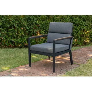 Gardissimo NARA OAK Loungesessel Dining Sessel mit Alu-Gestell