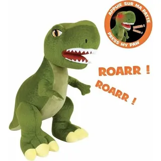 Jemini die Jeminosaurier Plüschtier Dinosaurier mit Sound und Licht tyrannosaur trex +/- 32cm