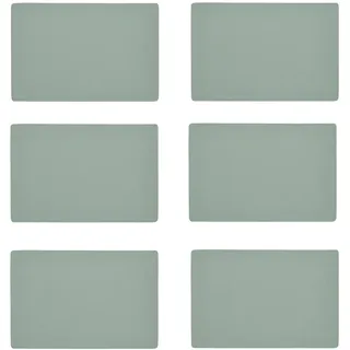 Zeller Present Platzset Kunstleder, metallic, 30x45 cm, mint