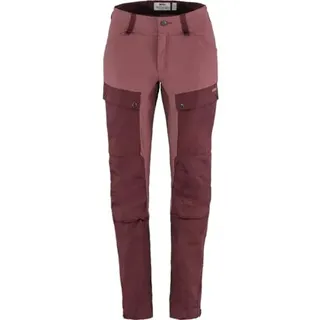 Fjällräven Damen Keb Curved Hose, Port/Mesa Purple, 48/S