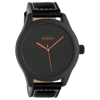 Oozoo C1069 Schwarz Orange Kautschuk 47 mm