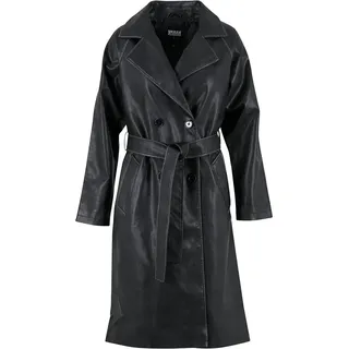 URBAN CLASSICS Vintage Leather Trenchcoat - S