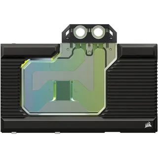 Corsair Hydro X Series XG7 RGB 40-SERIES GPU Water Block 4090 FE – GPU-Wasserkühler aus Kupfer - Schwarz