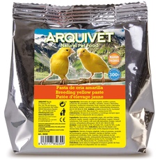 Arquivet - Gelbe Zuchtpaste und Pflege für Vögel, 300 g – neutraler Geschmack – Futter für alle Vogelarten und vor allem gelbes Gefieder