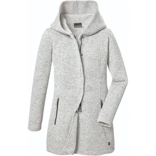 G.I.G.A. DX Damen Parka/Fleeceparka mit Kapuze GW 75 WMN PRK_Frydara, gebrochenes weiss, 36,