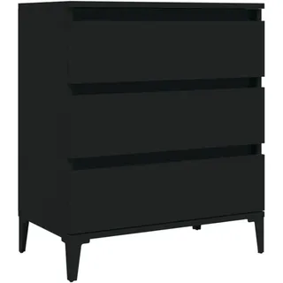 vidaXL Sideboard 60 x 70 x 35 cm Schwarz