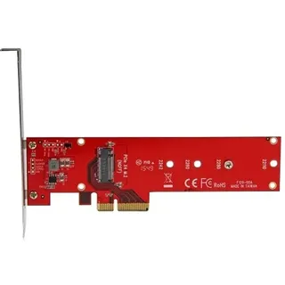 Startech M.2 PCIe Ssd Adapter - Red