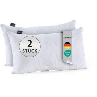 Komfortec Kopfkissen 40 x 80 cm Weiß
