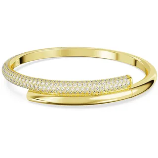 Swarovski Dextera Armreif vergoldet mit Swarovski Kristallen Größe 16 cm
