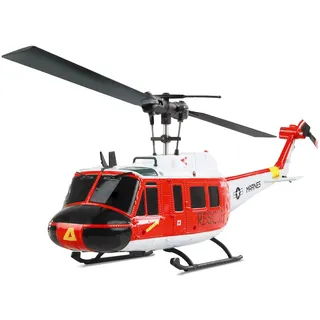 AMEWI RC-Hubschrauber UH-1 Marine RTF rot