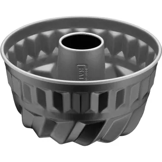 ORIGINAL KAISER Inspiration Mini Bundform 16 cm, kleine Gugelhupfform, Antihaftbeschichtung, Springform klein für 1/2 Rezeptportion, geeignet für die Heißluftfritteuse, Schwarz