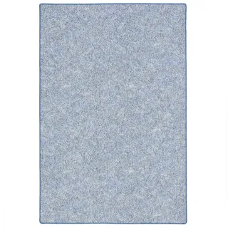 Snapstyle Schlingenteppich Memory Meliert , Blau , Textil , 100x300 cm , Teppiche und Böden, Teppiche
