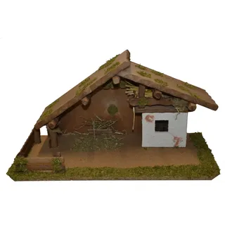 Alfred Kolbe Krippe »Krippenstall« für 10 cm Figuren, braun