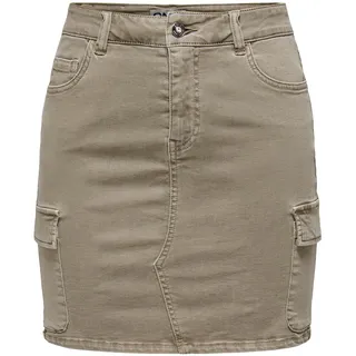 Only Cargorock »ONLNEW Missouri REG Cargo Skirt PNT« ONLY Weathered Teak)