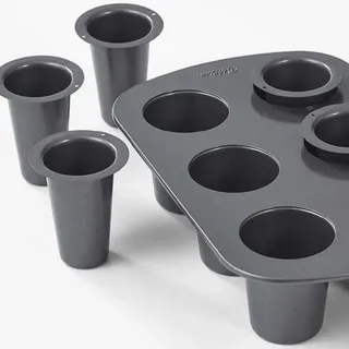 Wilton Cookie Shot Glass Pan Backform