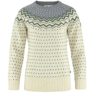 Fjällräven Övik Knit Pullover - Chalk White / Flint Grey - M