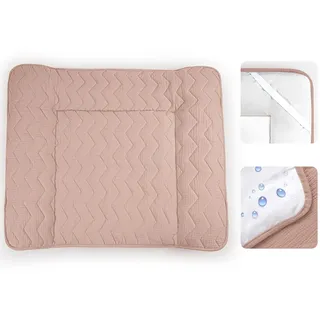 lulumoon wickelauflage bezug 75x85 Musselin: 100% Baumwolle und Waschbar