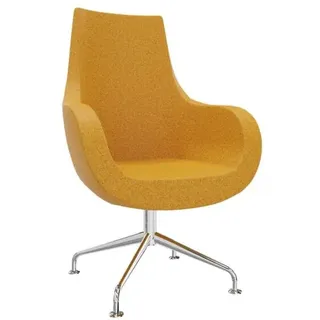 FM Helmets fm Sessel Pirum orange chrom Stoff, 1 St.