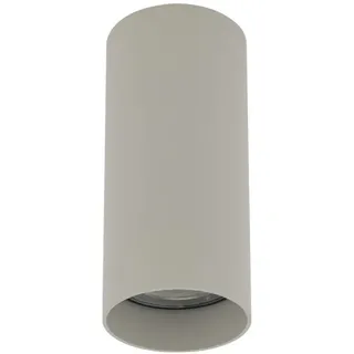 Deckenstrahler Aufbauspot GU10 Metall Grau Ø5,5 cm Küche Bad