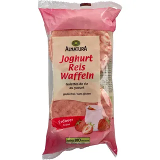 Alnatura Bio Reiswaffeln Joghurt-Erdbeer, 100 g