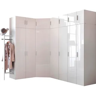 Malta 30 x 185 x 54 cm weiß