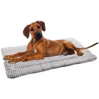 Flamingo Kissen Stella Rechteck Grau & Weiß 85.5x51x2cm