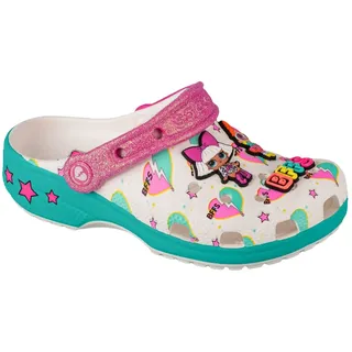 Crocs Lol Surprise Bff Classic Clog Kinder 209466-100 EU 33/34 - Weiß