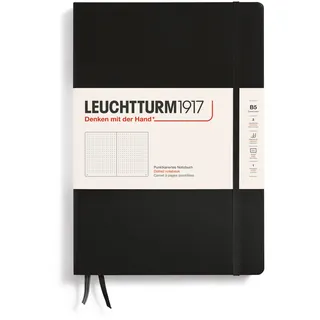 Leuchtturm1917 Composition Hardcover 219 nummerierte Seiten, schwarz, Dotted