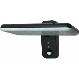 Solarleuchten - Solar-Wandleuchten Sensor - IP65 - Schwarz - 15 Watt - 2000 Lumen - 6000K+4000K - Schwarz