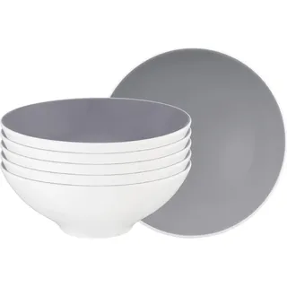 SELTMANN WEIDEN Schale »Dessertschalen Life Fashion ø 14,6 cm 6er Set« 6 tlg., grau