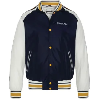 SCHOTT Jacke Jacke im College-Stil mit Streifen