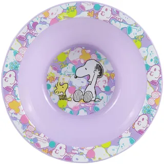 CYPBRANDS Snoopy Geschirr-Set 4-tlg. dunkelviolett