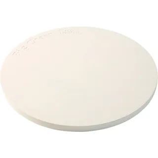 Big Green Egg Pizzastein Ø 35,6 cm Keramik Weiß