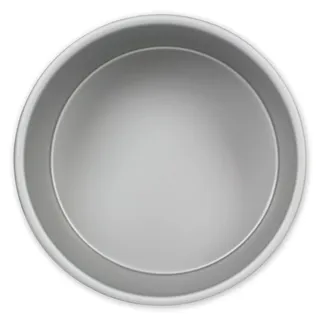 PME Legend PME RND054 Runde Backform aus eloxiertem Aluminium, 127 x 102 mm, 12.7 cm, Silber
