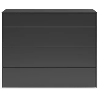 Set One by Musterring Kommode Riverside Dekor Schwarz