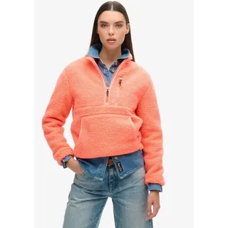 Superdry Outdoor Fleece Jacke - Pastelline coral), - S,
