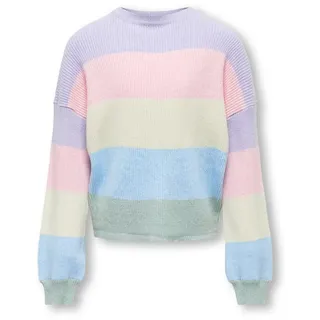 KIDS ONLY ONLY Mädchen Kogsandy L/S Stripe KNT Noos Pullover, Lavendula 2, 134-140 EU
