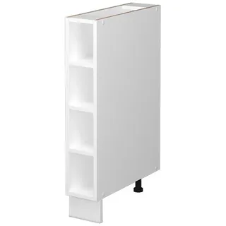 Vicco Unterschrank Küchenregal Fame-Line 15 x 82 x 50 cm Weiß