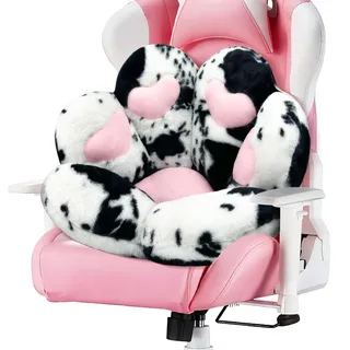 MOONBEEKI Katzenpfotenkissen, bequemer Kawaii-Stuhl, Plüsch-Sitzkissen, Form, faules Kissen für Gamer-Stuhl, 71,1 x 61 cm, gemütlicher Boden, niedlicher Sitz, Kawaii für Mädchen, Geschenk, Esszimmer,