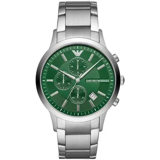 Emporio Armani Quarz-Dreizeiger-Chronograph Edelstahl 43 mm CA0695-84E