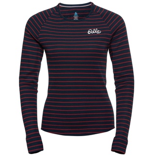 Odlo Damen Active Warm Originals Eco Longsleeve (Größe XL, blau)