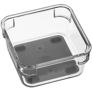 Schubladen Organizer braun 32x9cm Besteckorganizer Einsatz Box Küche quadratisch