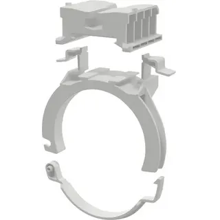 Verschiebbarer Ablaufhalter veporit ICUBOX weiß