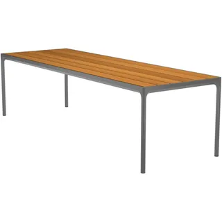 HOUE FOUR Gartentisch Aluminiumgestell