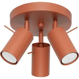 Sollux RING 3P 3-flg. rund rot/bronze