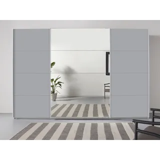 Rauch Schwebetürenschrank OTELI 315 x 210 x 62 cm Grau