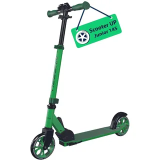 Hudora Scooter Up 145 Junior grün/schwarz
