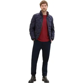 Tom Tailor Hybridjacke mit Kapuze mit abnehmbarer Kapuze, blau L